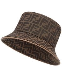 Fendi - Narrow-Brimmed Bucket Hat - Lyst