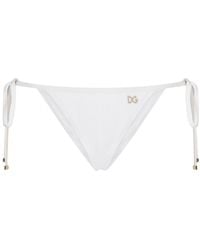Dolce & Gabbana - String Bikini Bottoms - Lyst