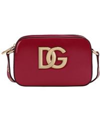 Dolce & Gabbana - Polished Calfskin 3.5 Crossbody Bag - Lyst