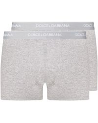 Dolce & Gabbana - Stretch Cotton Boxers Two-Pack - Lyst