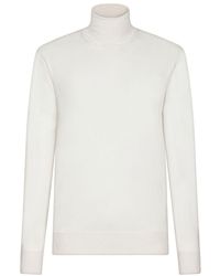 Dolce & Gabbana - Cashmere And Silk Turtleneck Sweater - Lyst