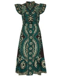 Sea - Charlough Print Cut Out Dress - Lyst