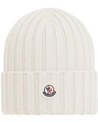 Moncler - Mütze Mit Logo - Lyst
