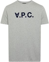 A.P.C. - Vpc Color H T-shirt - Lyst