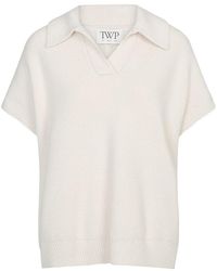 Twp - Loose-Fitting Short-Sleeved Polo Shirt - Lyst