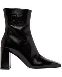 Courreges - Heritage Naplack Ankle Boots - Lyst