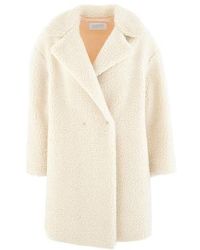 Harris Wharf London Manteau 3/4 - Blanc