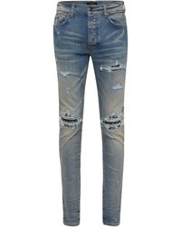 Amiri - Distressed Jeans MX1 Camo - Lyst