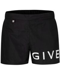 Save 47% Mens Clothing Beachwear Boardshorts and swim shorts Givenchy Synthetic Beachwear In Black Polyester in Blue for Men 