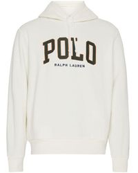 Polo Ralph Lauren - Hoodie With Rl Logo - Lyst