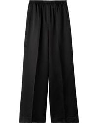Soft Goat - Wool And Silk Pants - Lyst