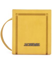 Jacquemus Le Gadjo Crossover Mini Bag - Yellow