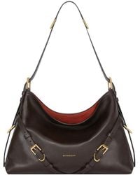 Givenchy - Voyou Medium Shiny Leather Bag - Lyst