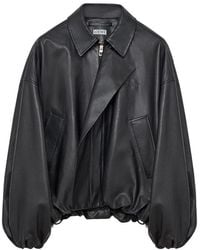 Loewe - Veste En Cuir D'Agneau Nappa - Lyst