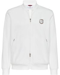 Brunello Cucinelli - Sweat-shirt avec badge Tennis - Lyst