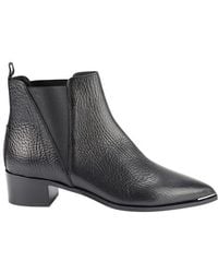 acne studios jensen leather ankle boots