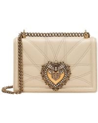 Dolce & Gabbana - Medium Devotion Shoulder Bag - Lyst