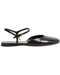 Loewe - Ballerinas Toy Aus Lammleder Mit Knöchelriemen - Lyst