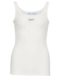 off white sleeveless top