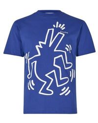 keith haring t shirt black