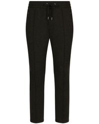 Dolce & Gabbana - Stretch Jersey Jogging Pants - Lyst