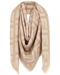 fendi scarf silk women's