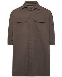 Rick Owens - Camicia Magnum Tommy Shirt - Lyst