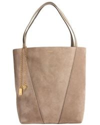 Chloé - Sac Cabas En Cuir Velours Spin - Lyst