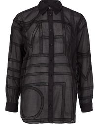 TOTEME - Classic Crochet Shirt - Lyst