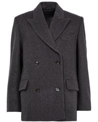 Acne Studios - Blazer Mit Doppelter Knopfleiste - Lyst