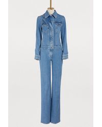 Stella McCartney Denim Jumpsuit - Blue