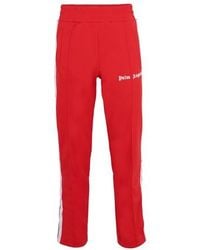 Palm Angels Track Pants - Red