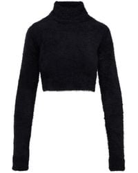 Faith Connexion - Cropped Turtleneck Sweater - Lyst