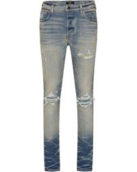 Amiri - MX1 Jeans Skinny Fit Bandana Jacquard - Lyst