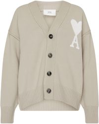 Ami Paris - Cardigan Ami de cœur - Lyst