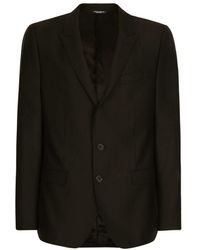 Dolce & Gabbana - Wool And Silk Martini-Fit Suit - Lyst