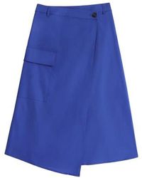 Woolrich Poplin Skirt - Blue