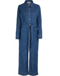 Stella McCartney Denim Jumpsuit - Blue