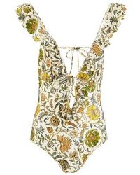 Zimmermann Maillot de bain Edie - Métallisé