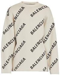 balenciaga mens jumper