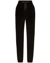 Dolce & Gabbana - Jogging Pants With Embroidery - Lyst