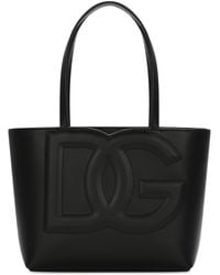 Dolce & Gabbana - Kleiner Shopper mit DG-Logo - Lyst