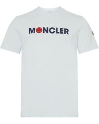 Moncler - Short-Sleeve T-Shirt With Logo - Lyst