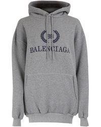 Balenciaga Sweat à capuche - Gris