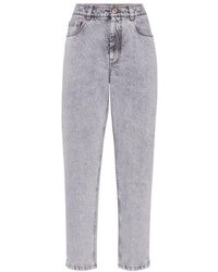 Brunello Cucinelli - Baggy Trousers - Lyst
