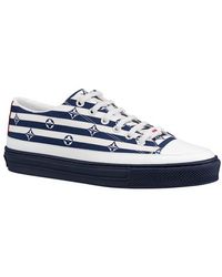 louis vuitton sneakers blue