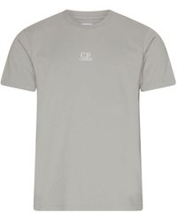 C.P. Company - 24/1 Jersey Artisanal Three Cards T-Shirt - Lyst