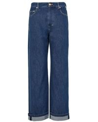【送料&関税込】Max Mara Straight-leg Jeans S Max Mara Alan Straight Jeans | Blue | FARFETCH ID