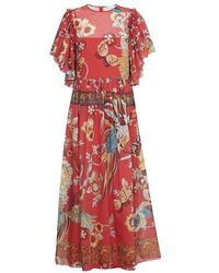 red valentino butterfly dress