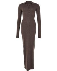 Jacquemus - The Merino Polo Dress - Lyst
